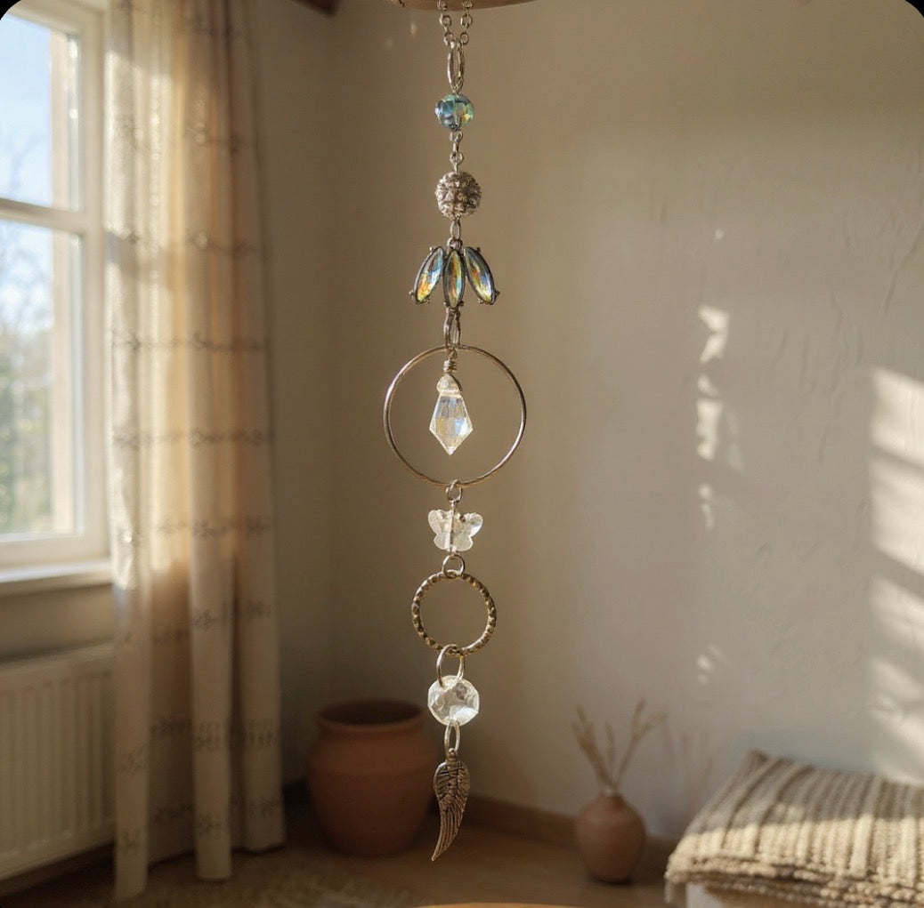Celestial Wing Prism Suncatcher
