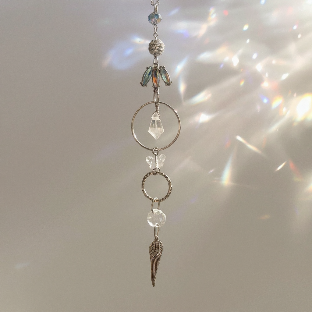 Celestial Wing Prism Suncatcher